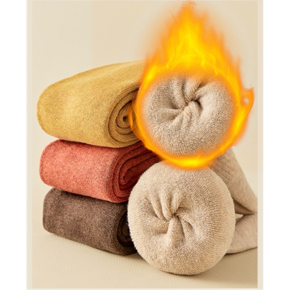 【JDUDS】秋冬款膝上襪  高筒膝上襪  保暖膝上襪 高長筒襪   過膝長襪 厚厚保暖襪 襪子-細節圖3