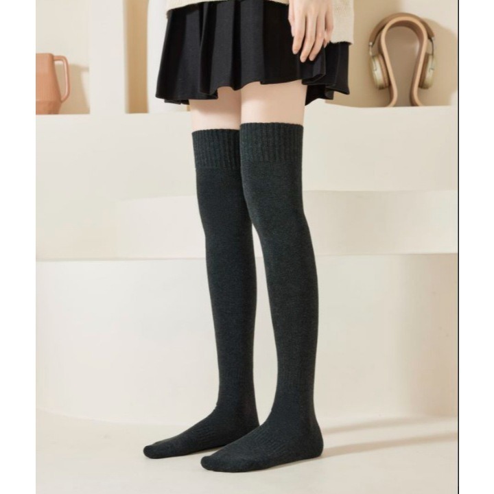 【JDUDS】秋冬款膝上襪  高筒膝上襪  保暖膝上襪 高長筒襪   過膝長襪 厚厚保暖襪 襪子-規格圖9