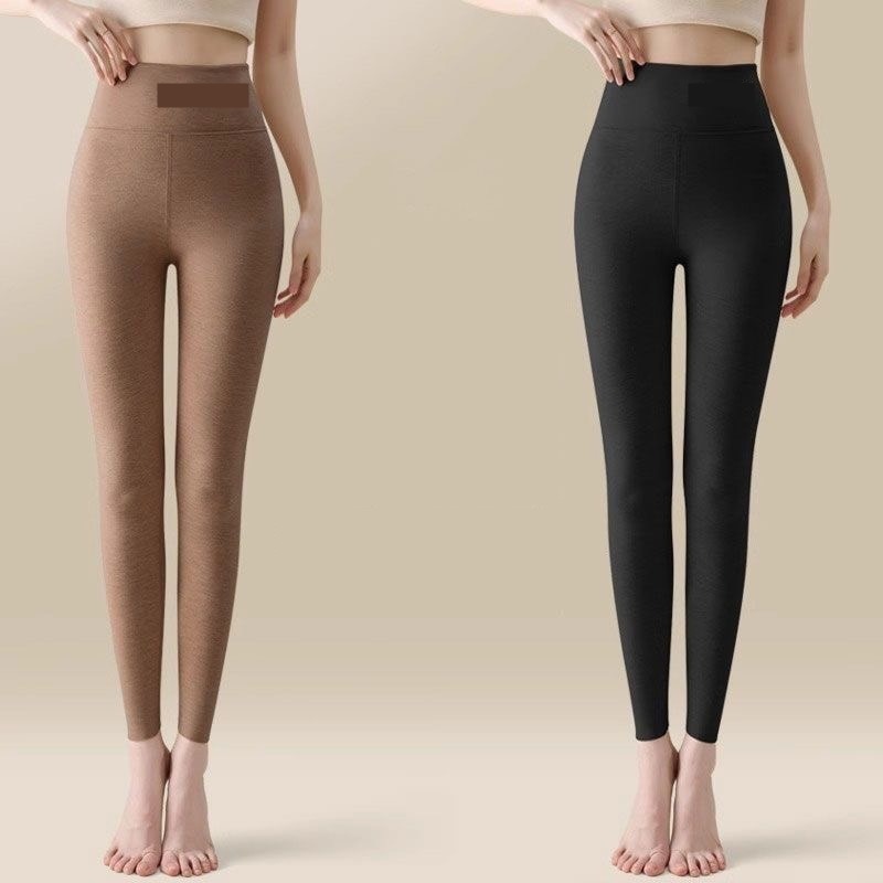 【JDUDS】蓄熱保暖女生刷毛保暖褲 秋冬內搭 加厚保暖 發熱褲 保暖刷毛 柔軟觸感 女生內搭褲 冬季保暖 發熱褲-細節圖6