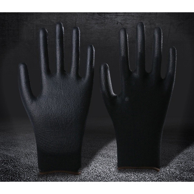 【JDUDS】PU塗掌手套 止滑工作手套 布手套 沾膠手套 工地手套 搬運手套 防靜電 保護手套 建築 裝潢 機械 汽修-細節圖5