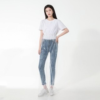 【JDUDS】成人一次性包腳雨褲 男女通用 加厚包腳 防水雨褲 完整包覆下半身-細節圖3