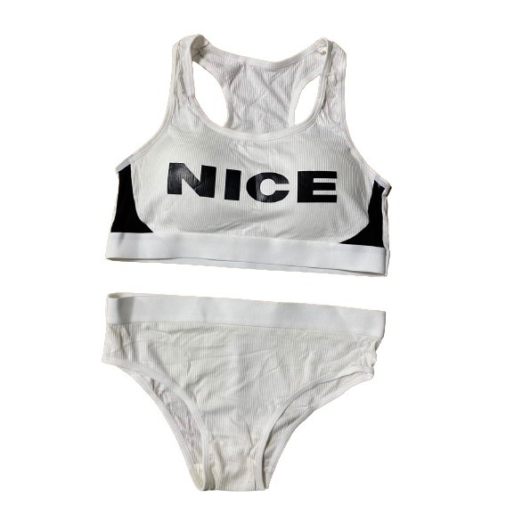 【JDUDS】歐美風字母運動背心套裝(背心+褲) 瑜珈套裝 運動套裝 性感運動套裝 健身 運動背心 三角褲-細節圖7