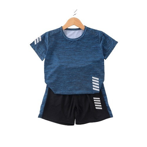 【JDUDS】兒童短袖運動速乾休閒套裝(衣+褲) 兒童套裝 兒童上衣 兒童運動衣 兒童運動褲 吸濕速乾運動服-細節圖2