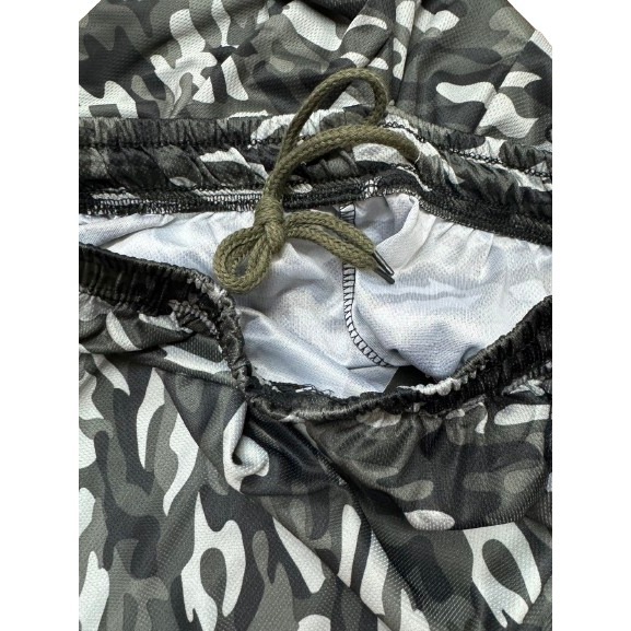 【JDUDS】冰絲涼感輕薄迷彩縮口褲 鬆緊內綁帶縮口褲 運動休閒褲 輕薄居家褲-細節圖5