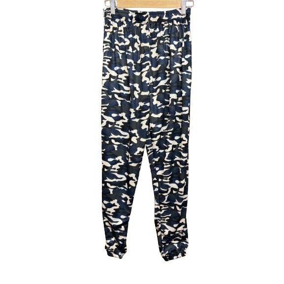 【JDUDS】冰絲涼感輕薄迷彩縮口褲 鬆緊內綁帶縮口褲 運動休閒褲 輕薄居家褲-規格圖7