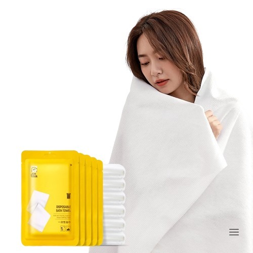 【JDUDS】🔥熱銷🔥旅行攜帶  便攜式 一次性浴巾 旅行 飯店 旅館 出差 戶外露營 美容院居家生活 輕巧 用後即拋-細節圖2