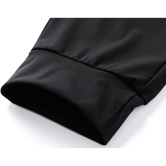 【JDUDS】夏季薄款🧊冰絲🧊休閒透氣束角長褲 拉鍊口袋 運動休閒褲 徒步 登山褲 健身褲 工作褲  抽繩褲 空調運動褲-細節圖8