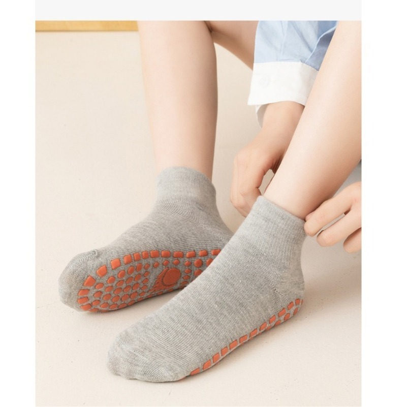 【JDUDS】透氣運動中筒防滑地板襪-成人款  運動襪 中筒襪 透氣止滑襪 瑜珈襪 健身襪 戶外運動襪 襪子-細節圖3