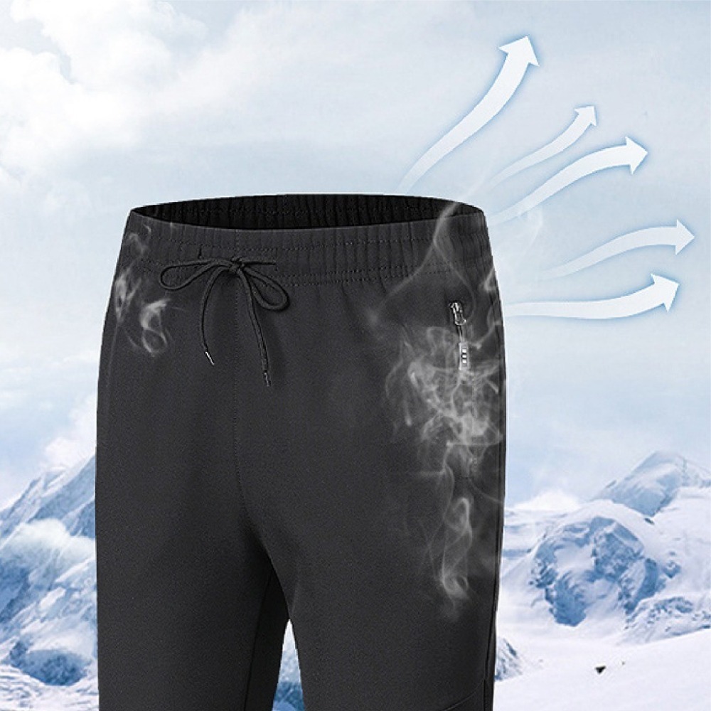 【7-ELEVEN門市團購】【JDUDS】超彈性加絨防風雨保暖男女衝鋒褲 2色可選 超保暖  防水 防風-細節圖4