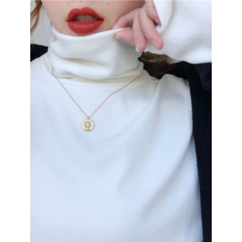 【JDUDS】  德絨加厚高領打底內搭衣 加絨內搭衣  德絨高領保暖長袖 德絨長袖  加絨長袖-細節圖2