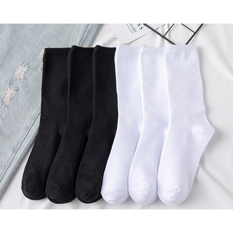 【JDUDS】男士純色加厚長筒襪 純色長筒襪 學生長襪 男襪 中筒襪 運動襪 加厚襪 襪子-細節圖3