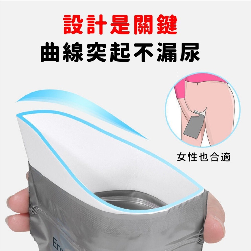 【JDUDS】 攜帶式小便袋  一次性旅行嘔吐袋  男女移動廁所 拋棄式尿袋  一次性尿袋-細節圖2