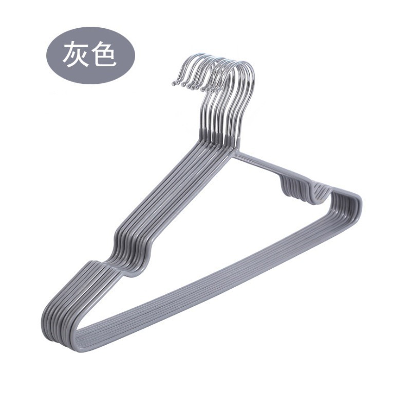 【JDUDS】植絨衣架 浸塑衣架 衣架 曬衣架 成人衣架 晾曬架 無痕衣架 防滑衣架-規格圖9