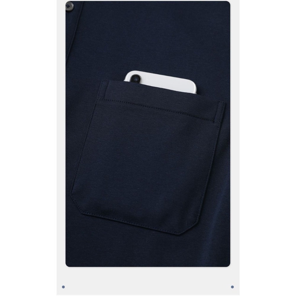 【JDUDS】口袋POLO衫 POLO衫 制服 工作服 團體服 男女皆可穿 胸前口袋 女上衣 男上衣-細節圖3