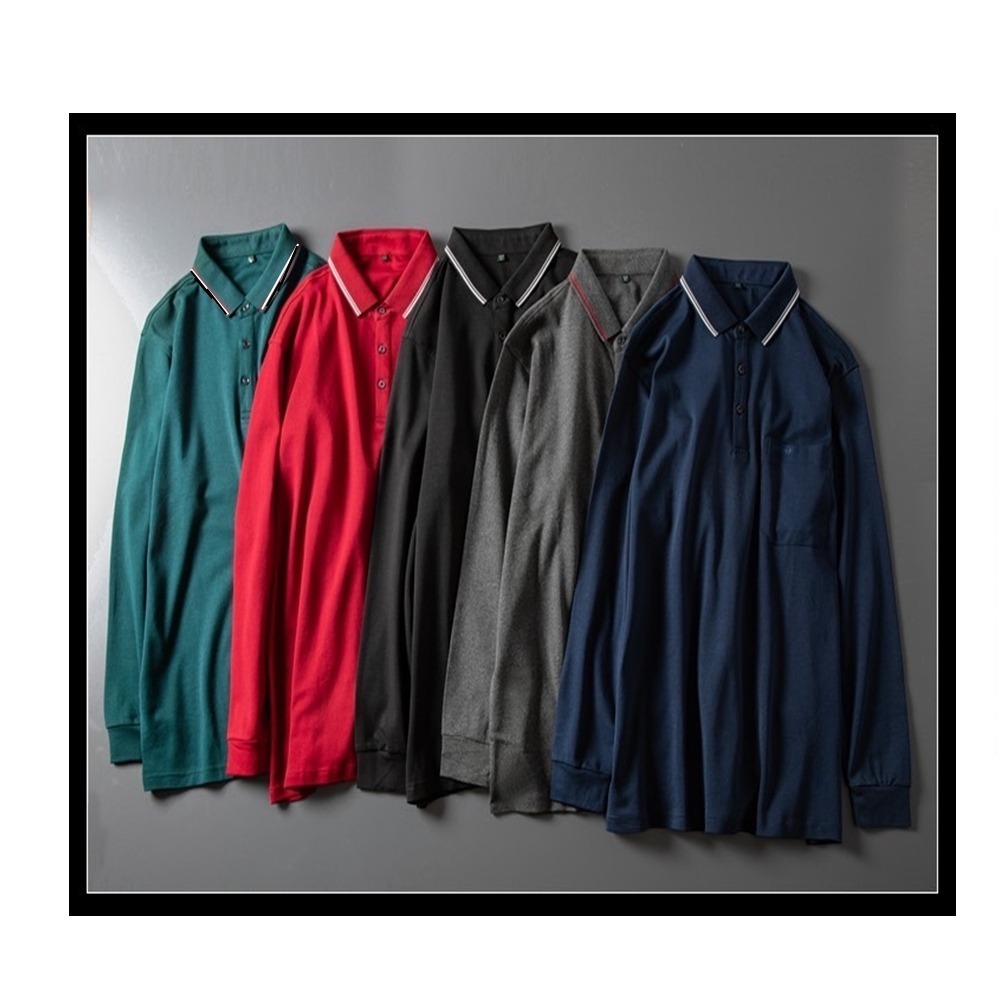 【JDUDS】 團體服.制服.大量批發.休閒排汗長袖Polo衫  長袖POLO衫  口袋長袖POLO衫-細節圖4