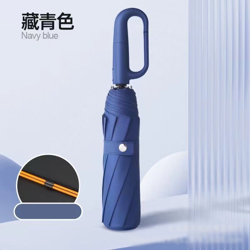 【JDUDS】全自動環扣晴雨兩用傘 十骨傘 192骨傘 自動摺疊傘 自動傘 雨傘 遮陽傘 單手開傘-規格圖9