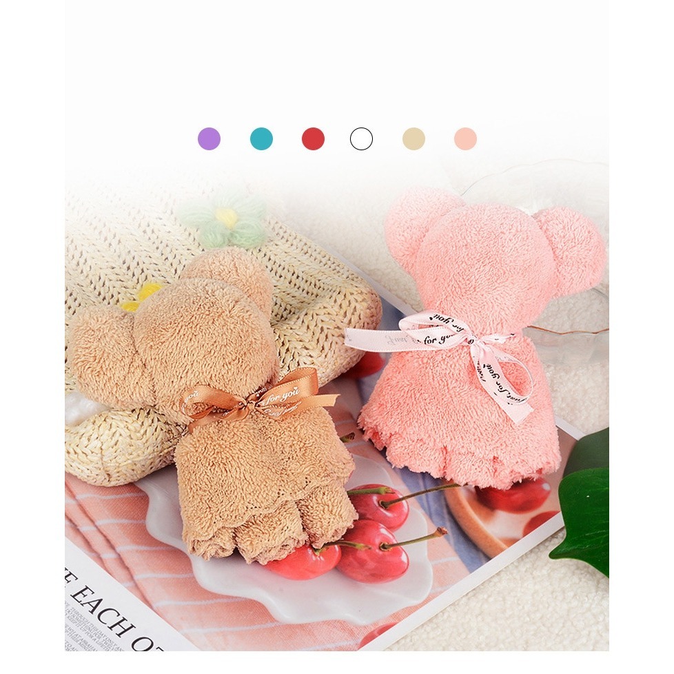 【JDUDS】交換禮物 珊瑚絨創意毛巾小熊+暖燈 聖誕節 禮品 小禮物 創意禮物-細節圖4