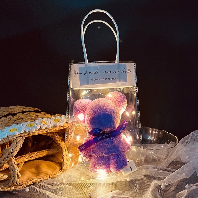 【JDUDS】交換禮物 珊瑚絨創意毛巾小熊+暖燈 聖誕節 禮品 小禮物 創意禮物-細節圖9