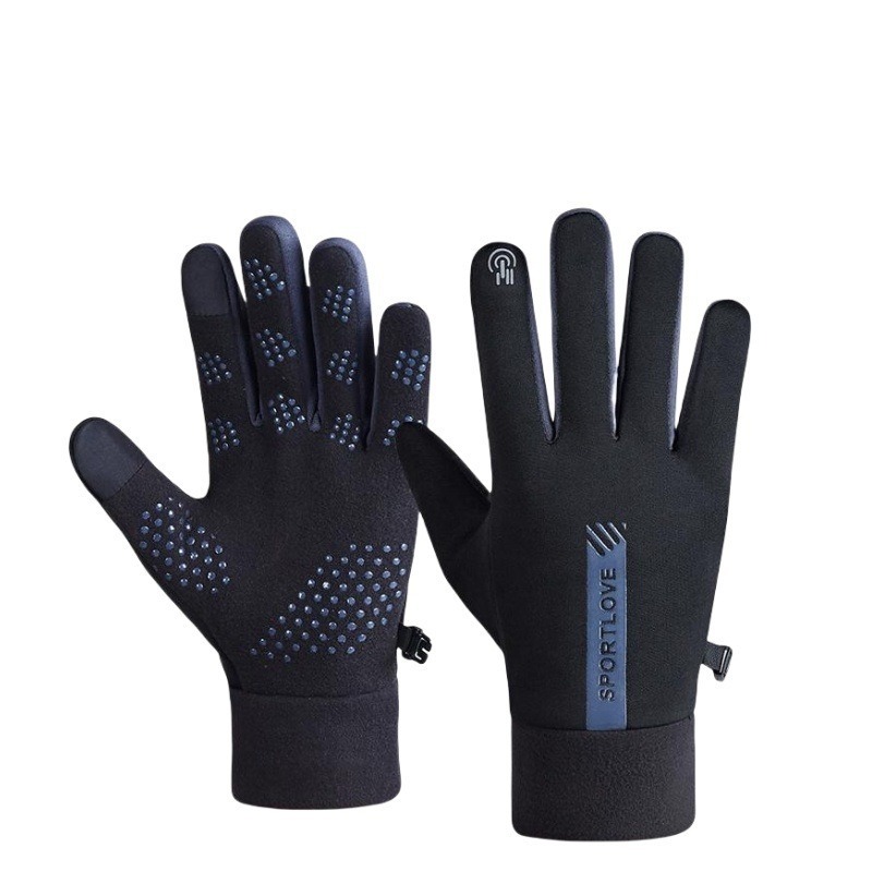 【JDUDS】秋冬時尚防風防潑水加絨觸屏防滑手套 機車手套 戶外手套 保暖手套 可滑手機-規格圖8