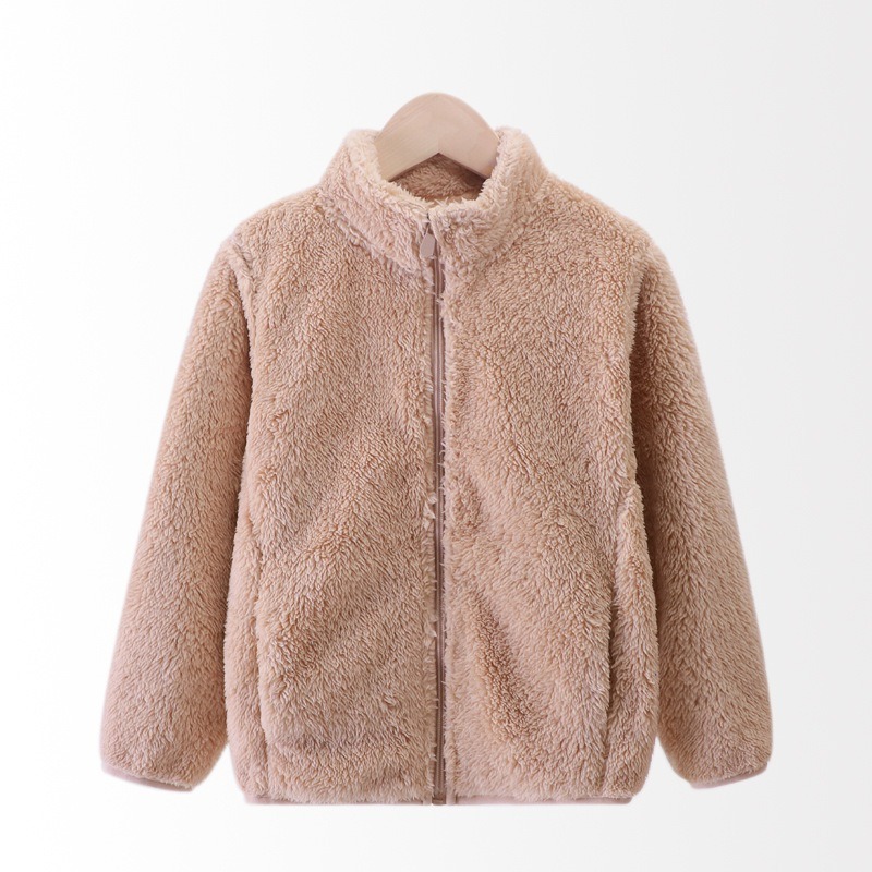 【JDUDS】秋冬男女童長絨拉鍊立領夾克外套  絨毛外套 開衫外套 夾克長袖 童裝外套 秋冬保暖 兒童外套-規格圖8