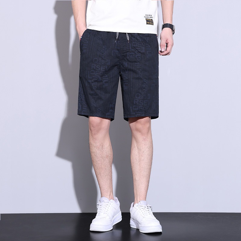 【JDUDS】冰絲點點壓花休閒短褲 男款 涼感短褲 休閒短褲 男生短褲 沙灘褲 冰絲褲 冰涼褲 涼感短褲-細節圖6