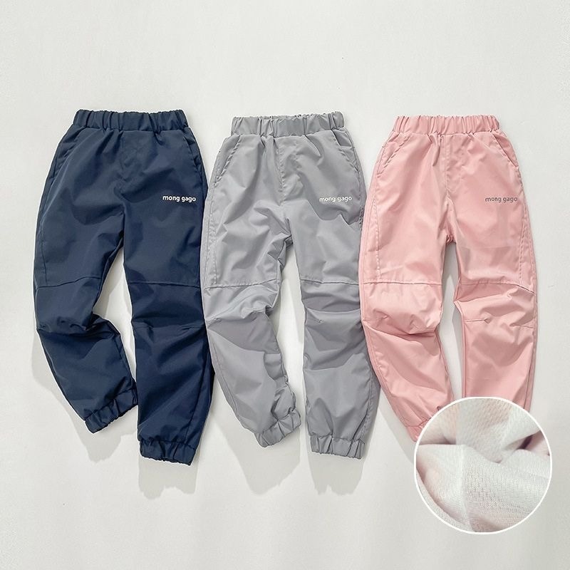 【JDUDS】兒童春夏薄款速乾防風褲 薄款長褲 兒童運動休閒褲 兒童夏季長褲 兒童束口褲-細節圖5