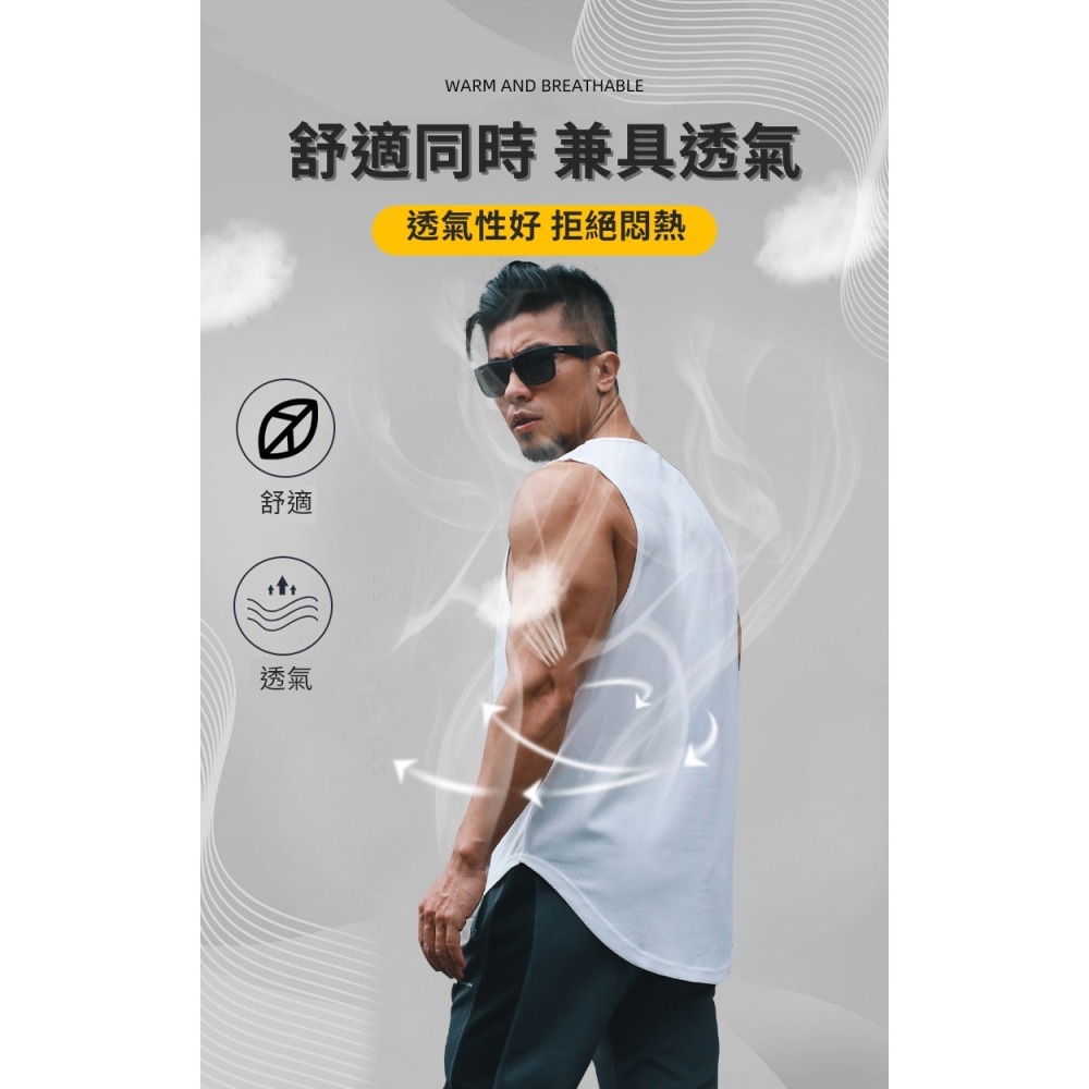 【JDUDS】速乾網眼運動背心 男背心 運動服 籃球背心 運動背心 純棉背心 球衣 睡衣 內搭背心-細節圖3