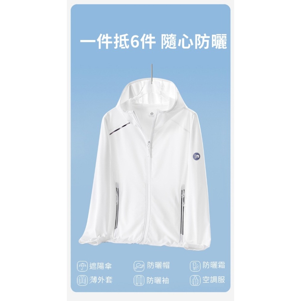 【JDUDS】UPF50+冰絲防曬外套 機車外套 夏季防曬外套 透氣外套 戶外防曬 防紫外線 涼感外套-細節圖7