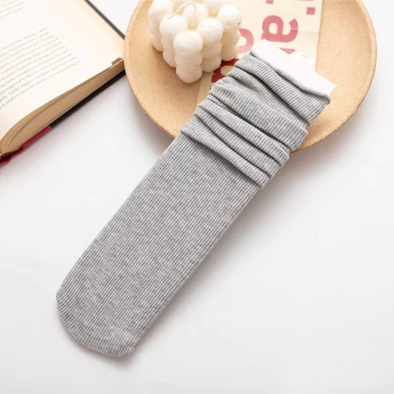 【JDUDS】春夏韓系冰冰襪 襪子 女中筒襪 女襪 薄款襪 糖果色襪 堆堆襪 推推襪 透氣襪-細節圖6