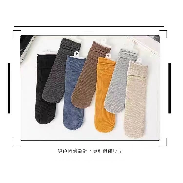 【JDUDS】春夏韓系冰冰襪 襪子 女中筒襪 女襪 薄款襪 糖果色襪 堆堆襪 推推襪 透氣襪-細節圖7