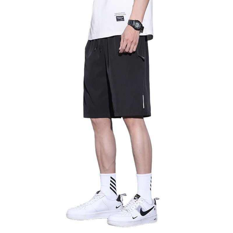 【限時購】【JDUDS】男款冰絲薄款寬鬆五分運動褲 速乾褲 跑步短褲 夏季短褲 男士短褲 休閒短褲-細節圖10