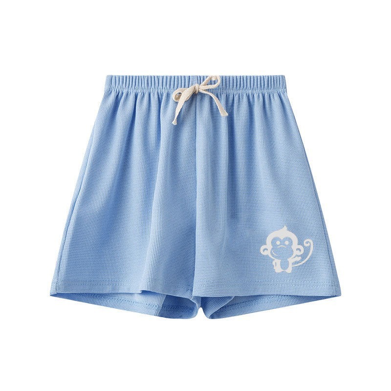 【JDUDS】兒童寬鬆夏季短褲 兒童五分短褲 兒童運動褲 兒童薄短褲 男女童同款褲 童裝-規格圖8