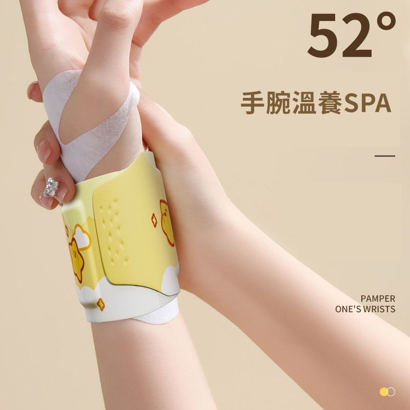 【JDUDS】手腕熱敷貼 艾灸護腕帶運動 加熱 蒸汽冬季暖手 腱鞘保暖貼 暖手貼 熱敷帶 手腕貼-細節圖4