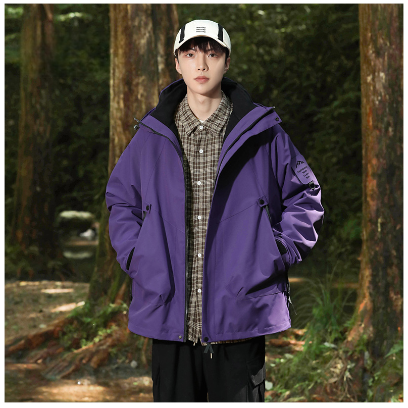 【JDUDS】男女款石墨烯防風防潑水連帽衝鋒衣 冬季外套 厚外套 棉服外套 加厚保暖外套 防水外套-細節圖6