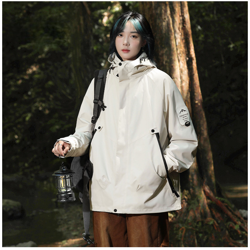 【JDUDS】男女款石墨烯防風防潑水連帽衝鋒衣 冬季外套 厚外套 棉服外套 加厚保暖外套 防水外套-細節圖7