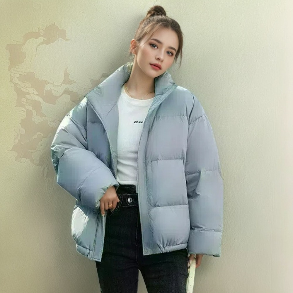 【7-ELEVEN門市團購】【JDUDS】男女韓式立領蓬鬆 防風羽絨棉外套 立體剪裁設計 防風羽絨外套 冬天外套 情侶款-細節圖3