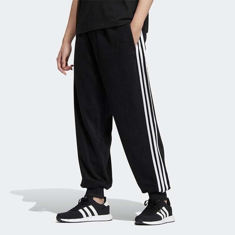 【JDUDS】男士刷毛三槓抽繩保暖束口褲 男保暖褲 三槓長褲 冬季長褲 運動褲 休閒長褲 男褲-細節圖5