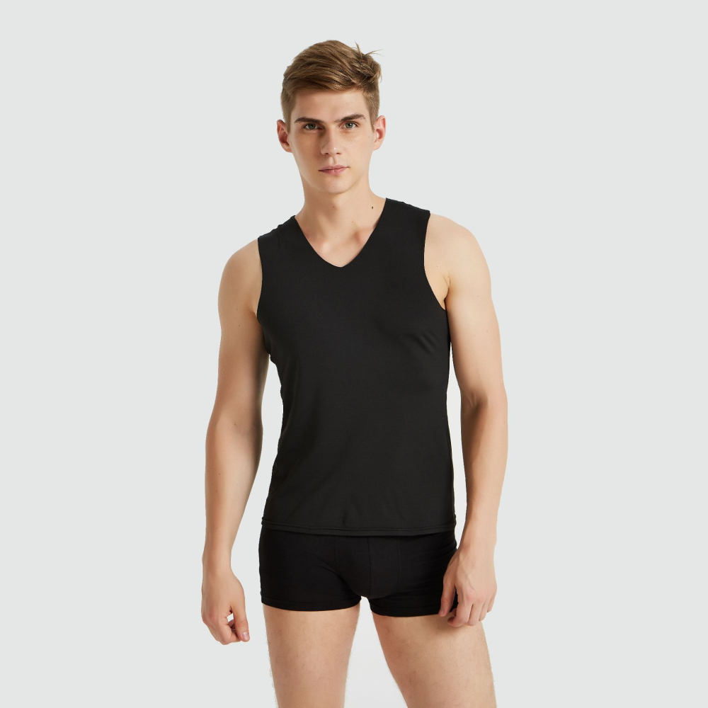 【JDUDS】男士無痕保暖背心 德絨背心 打底背心 彈力背心 內搭背心 保暖背心 吊嘎背心-細節圖3