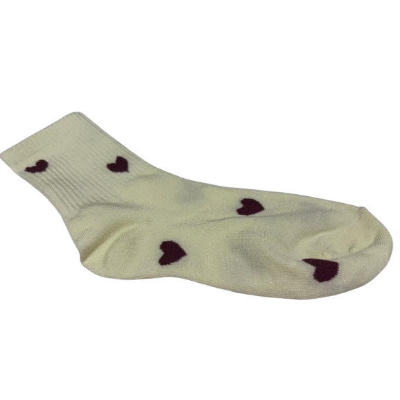 【JDUDS】日系愛心中筒襪 女襪 百搭襪 襪子 愛心圖案襪 透氣襪 舒適襪 日系襪-規格圖9