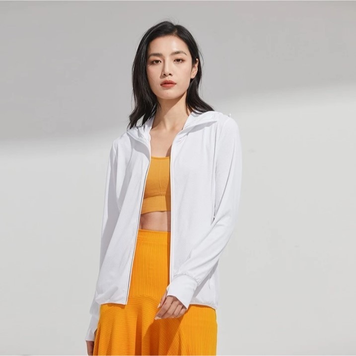 【限時購】男女冰絲涼感防曬外套 外套 防曬外套 遮陽外套 連帽外套 情侶裝 男外套 女外套 運動外套 戶外防曬-規格圖11