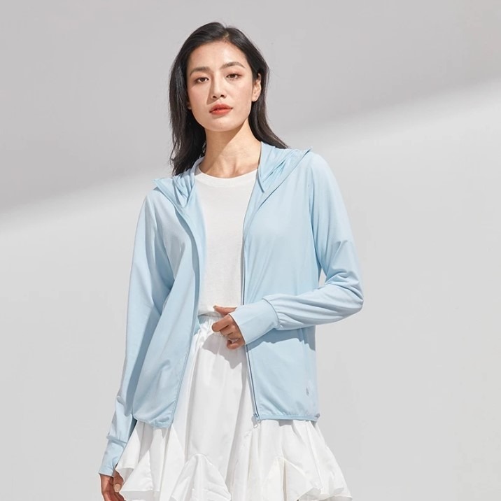 【限時購】男女冰絲涼感防曬外套 外套 防曬外套 遮陽外套 連帽外套 情侶裝 男外套 女外套 運動外套 戶外防曬-規格圖11