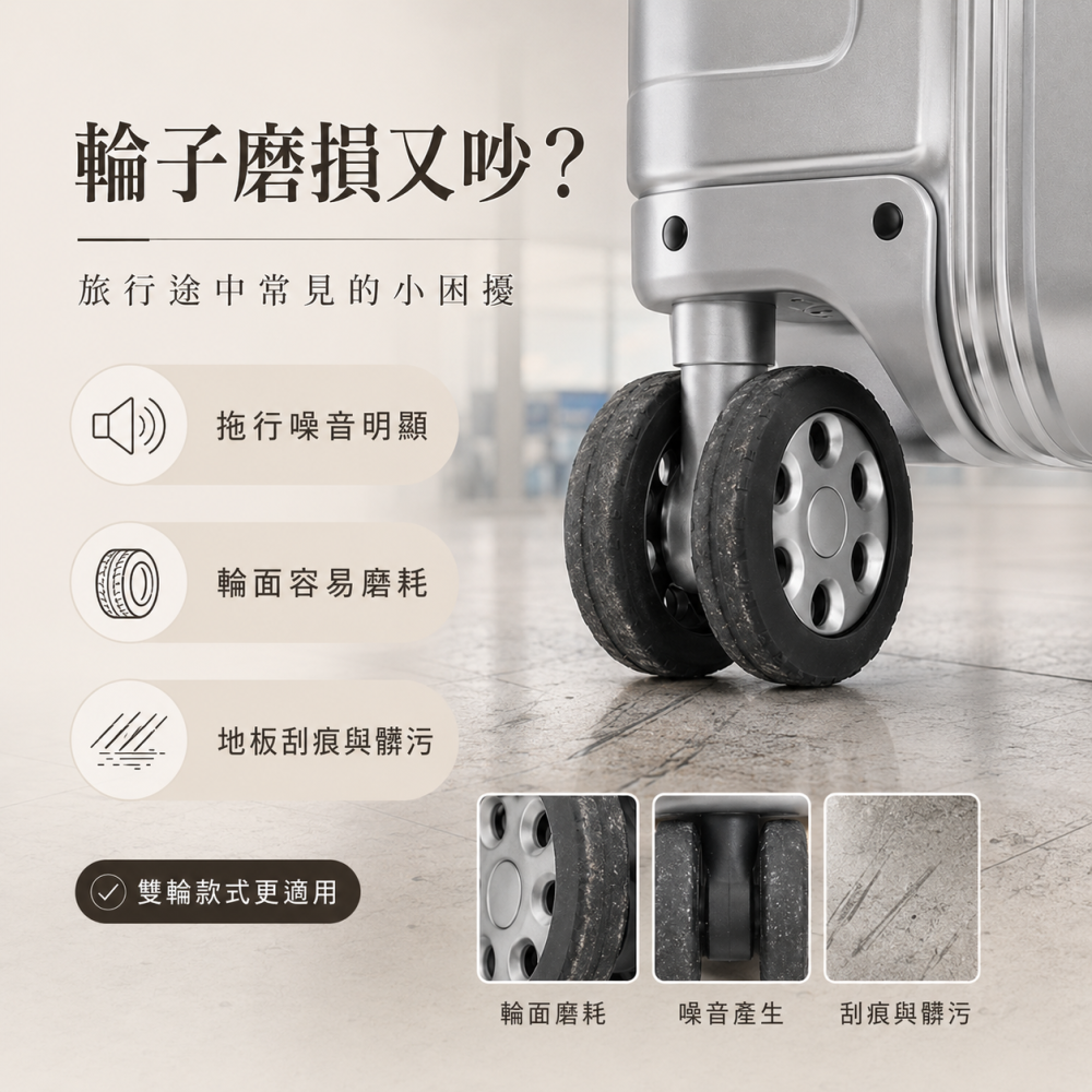 【JDUDS】行李箱輪套 行李箱輪子保護套 旅行箱靜音輪套 行李箱輪橡膠套 輪子保護套 行李箱輪胎保護-細節圖7