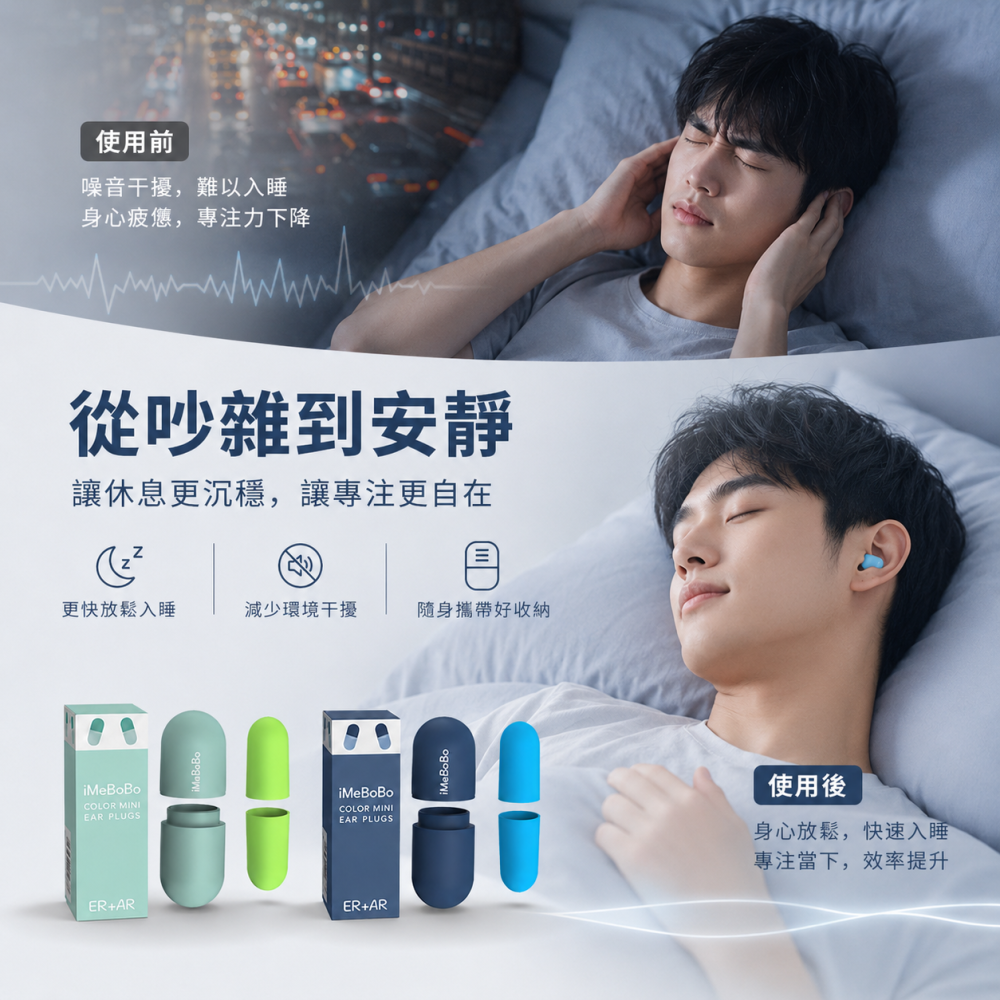 【JDUDS】膠囊耳塞 隔音耳塞 睡眠耳塞 防噪音 降噪耳塞 飛機耳塞 防吵耳塞-細節圖3