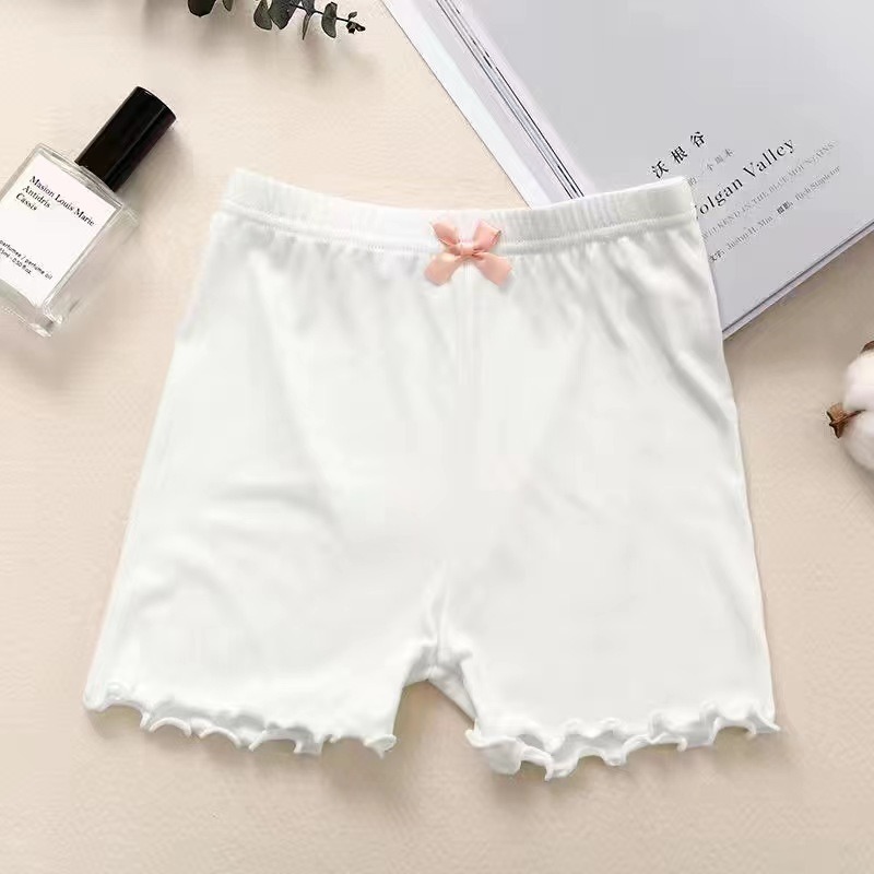 【JDUDS】兒童防走光安全褲 兒童安全褲 木耳邊打底褲 夏季薄款打底褲 女童防走光褲 底褲 安全褲-細節圖5