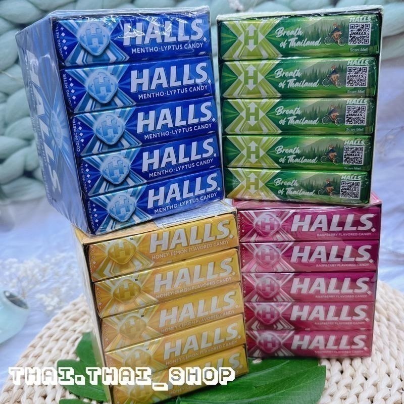 泰國🇹🇭HALLS 潤喉糖 ฮอลล์ 薄荷 現貨秒出❗️-細節圖2