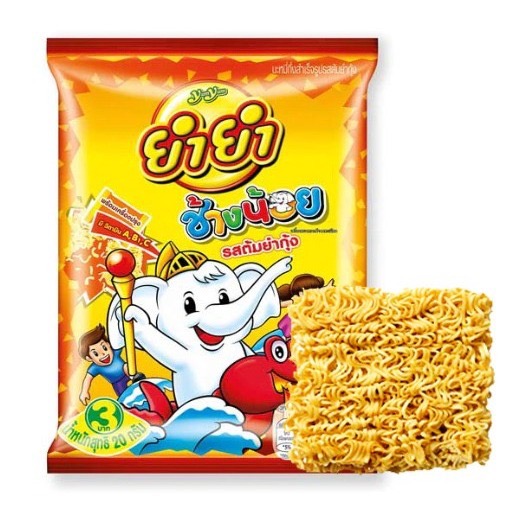 泰國🇹🇭小象點心麵 ยำยำช้างน้อยมี 科學麵 現貨秒出❗️-規格圖6