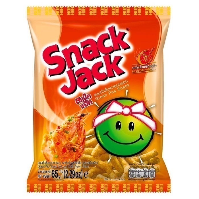 泰國🇹🇭豌豆酥 snack Jack 青豆 ขนมถั่วลันเตา 辣烤蝦 現貨秒出❗️-規格圖8