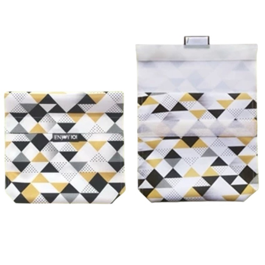 矽膠食物袋 早餐袋 早點袋 輕食袋 裝吐司 食物袋 矽膠布食物袋 矽膠袋 點心袋 ENJOY101-規格圖9