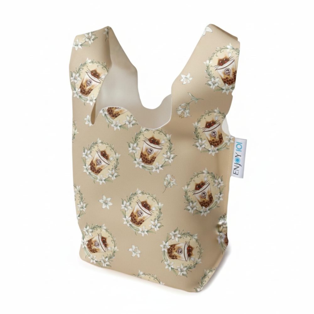 台灣製 矽膠布食物袋 隨食袋 夜市袋 好食袋 食物袋 矽膠食物袋 環保袋 Enjoy101 Eco Believer-規格圖7