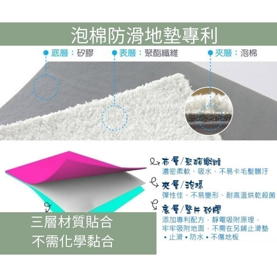 mybest 2023 推薦人氣腳踏墊 防滑地墊 防滑墊 腳踏墊 吸水地墊 止滑地墊 防滑地墊 浴室地墊 防滑地毯-細節圖7